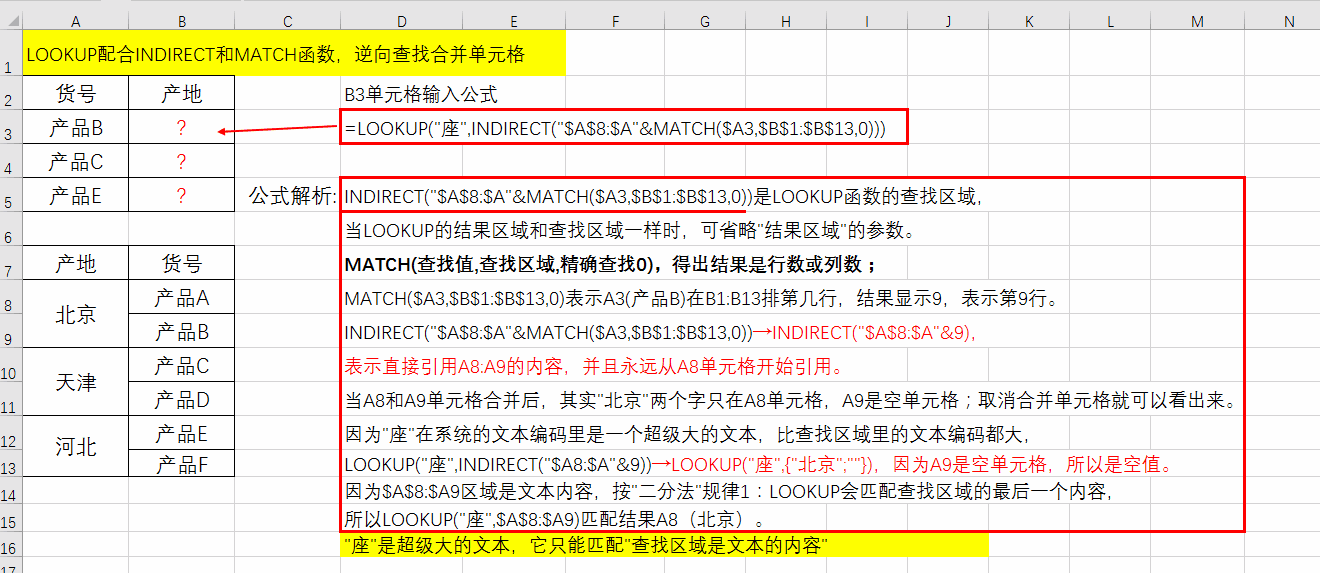 LOOKUP万能函数18大用法,与VLOOKUP,IF十几种函数组合无敌,必收藏