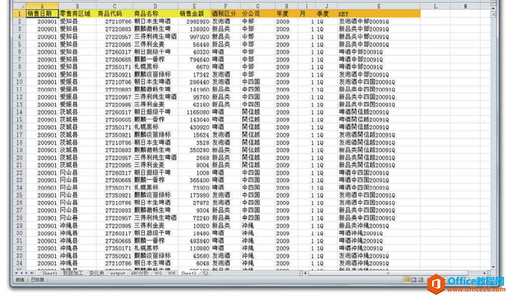 Excel将新的统计标准追加添加到元数据中