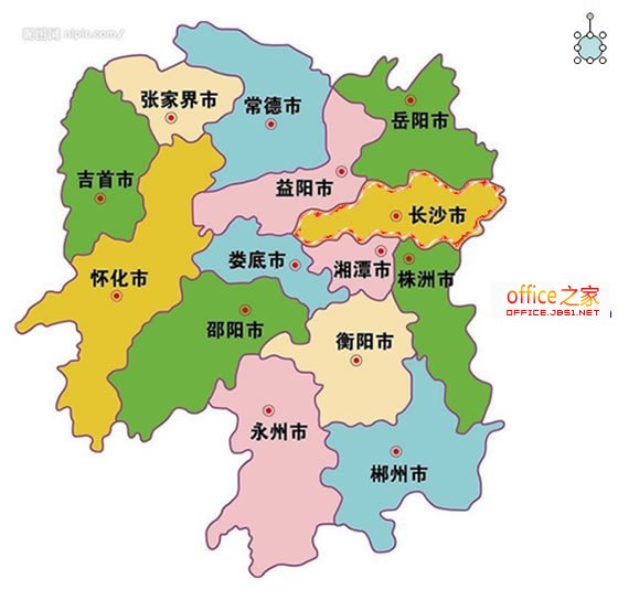 绘制城市轮廓图