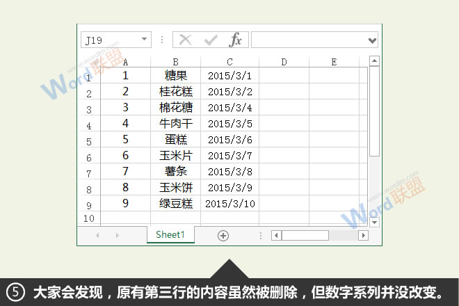 序列固定